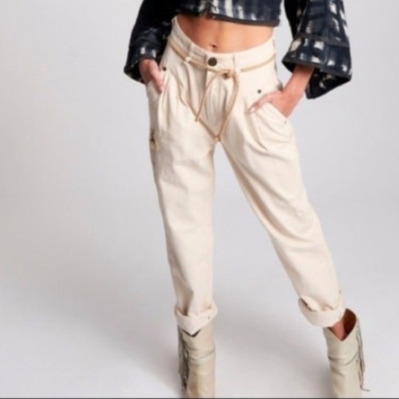 One Teaspoon Street walkers 80's nash cream jeans‎ - Picture 2 of 12